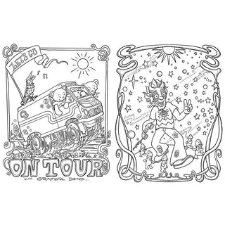 The Official Coloring Book of Grateful Dead