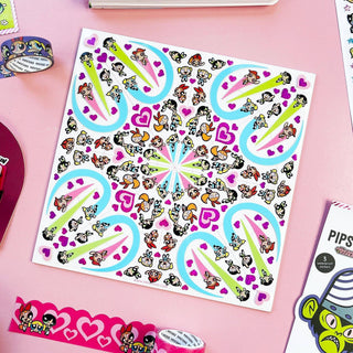 The Powerpuff Girls Sticker Burst
