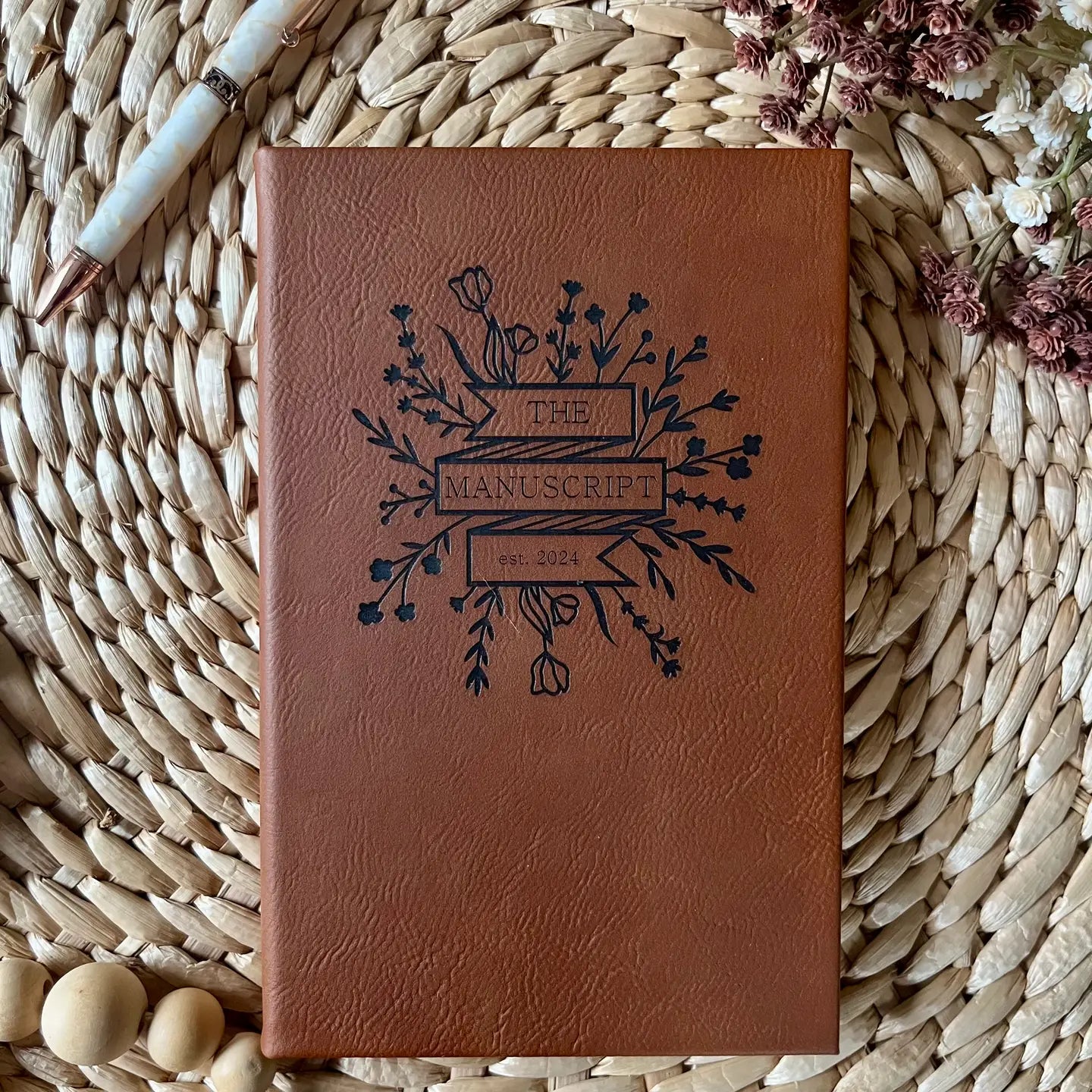 The Manuscript Taylor Swift Inspired Leatherette Journal