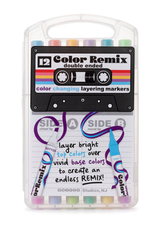 COLOR REMIX- DOUBLE ENDED COLOR CHANGING LAYERING MARKERS