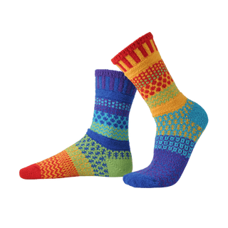 Solmate Rainbow Crew Socks