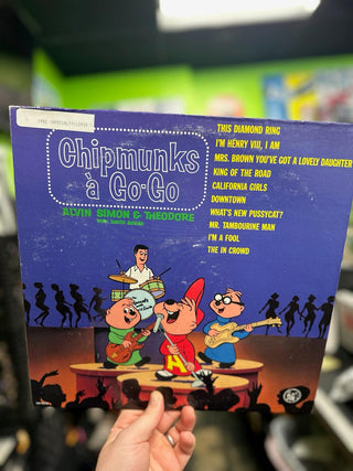 The Chipmunks- Chipmunks A Go-Go (Sticker On Sleeve, See Photo)