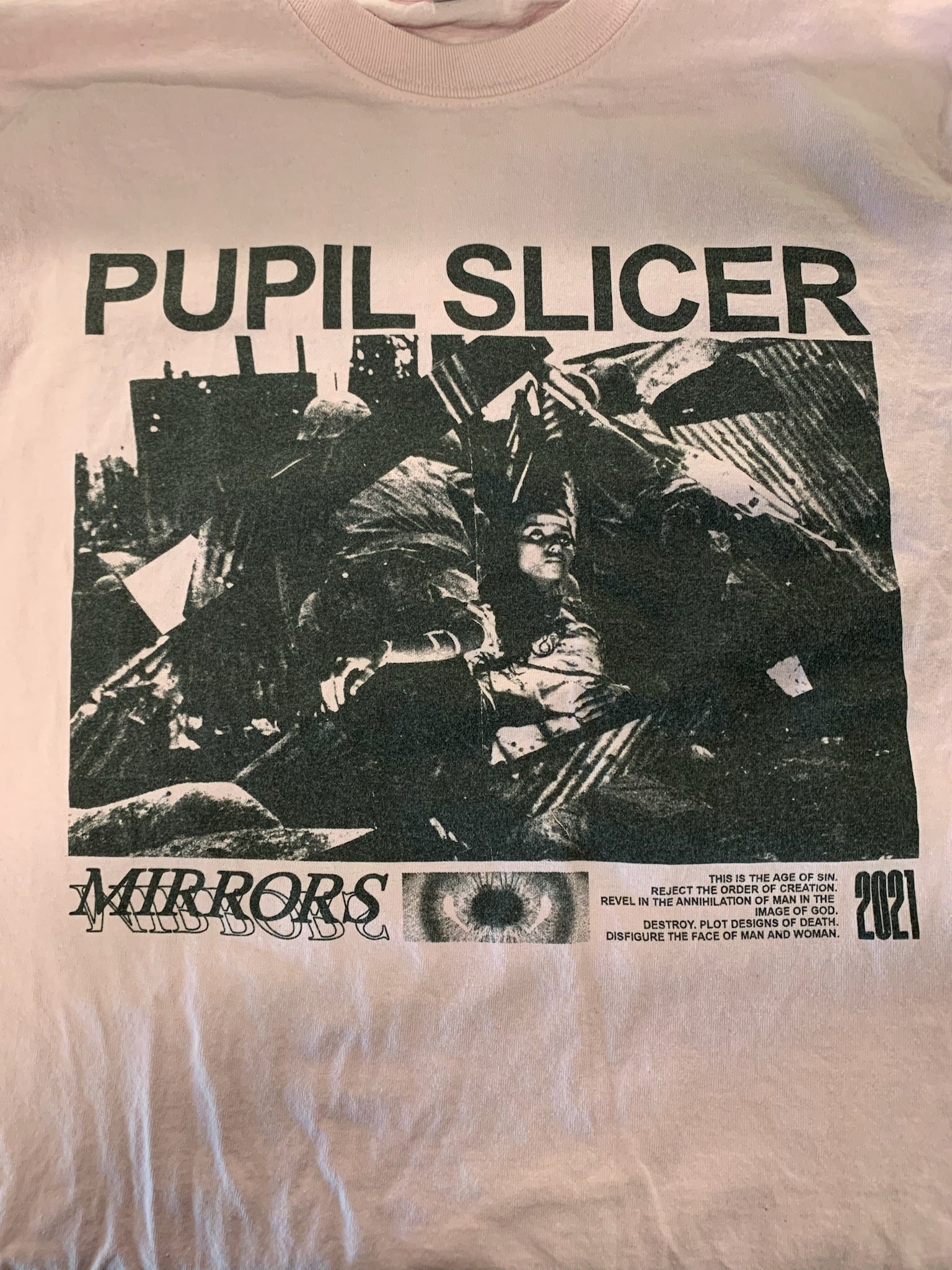 Pupil Slicer Mirrors Longsleeve, Pink, M