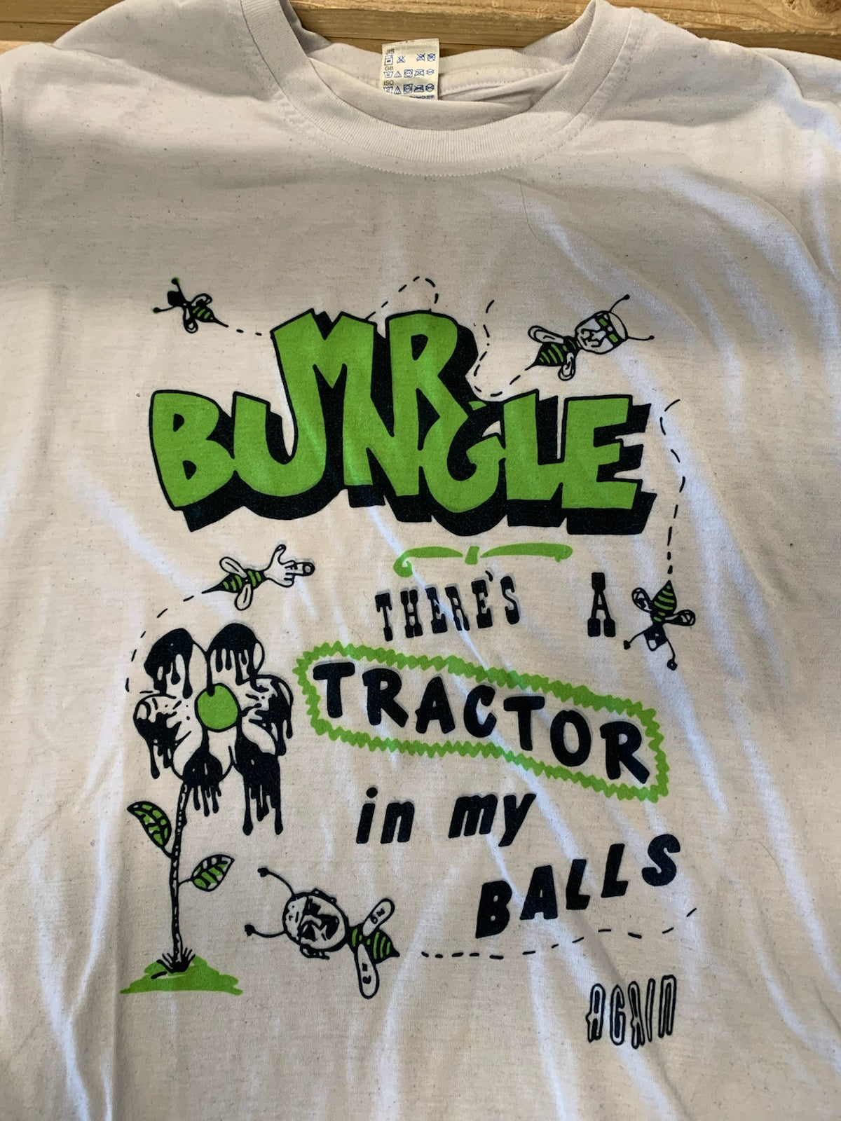 Mr. Bungle There's A Tractor T-Shirt, White, M