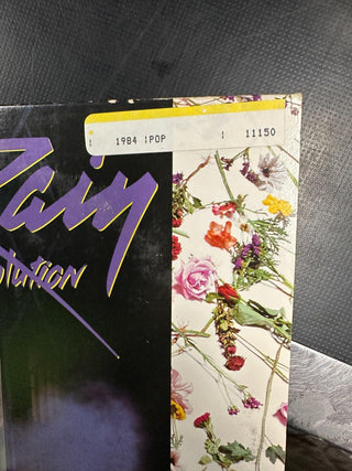 Prince- Purple Rain (w/Poster)(Sticker On Top Right Corner, See Photo)