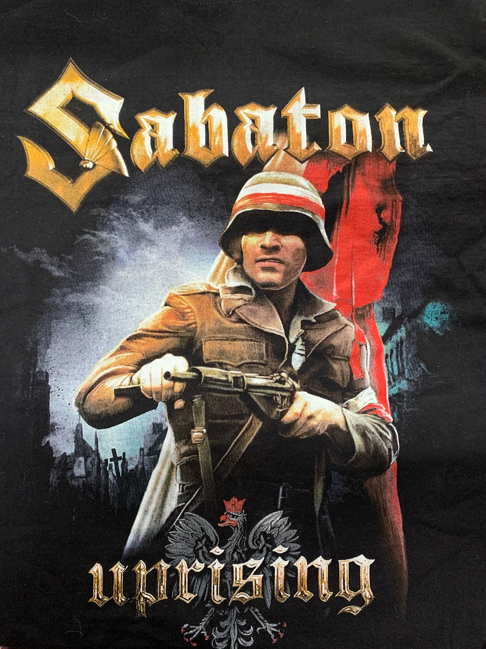 Sabaton Uprising T-shirt, Black, M