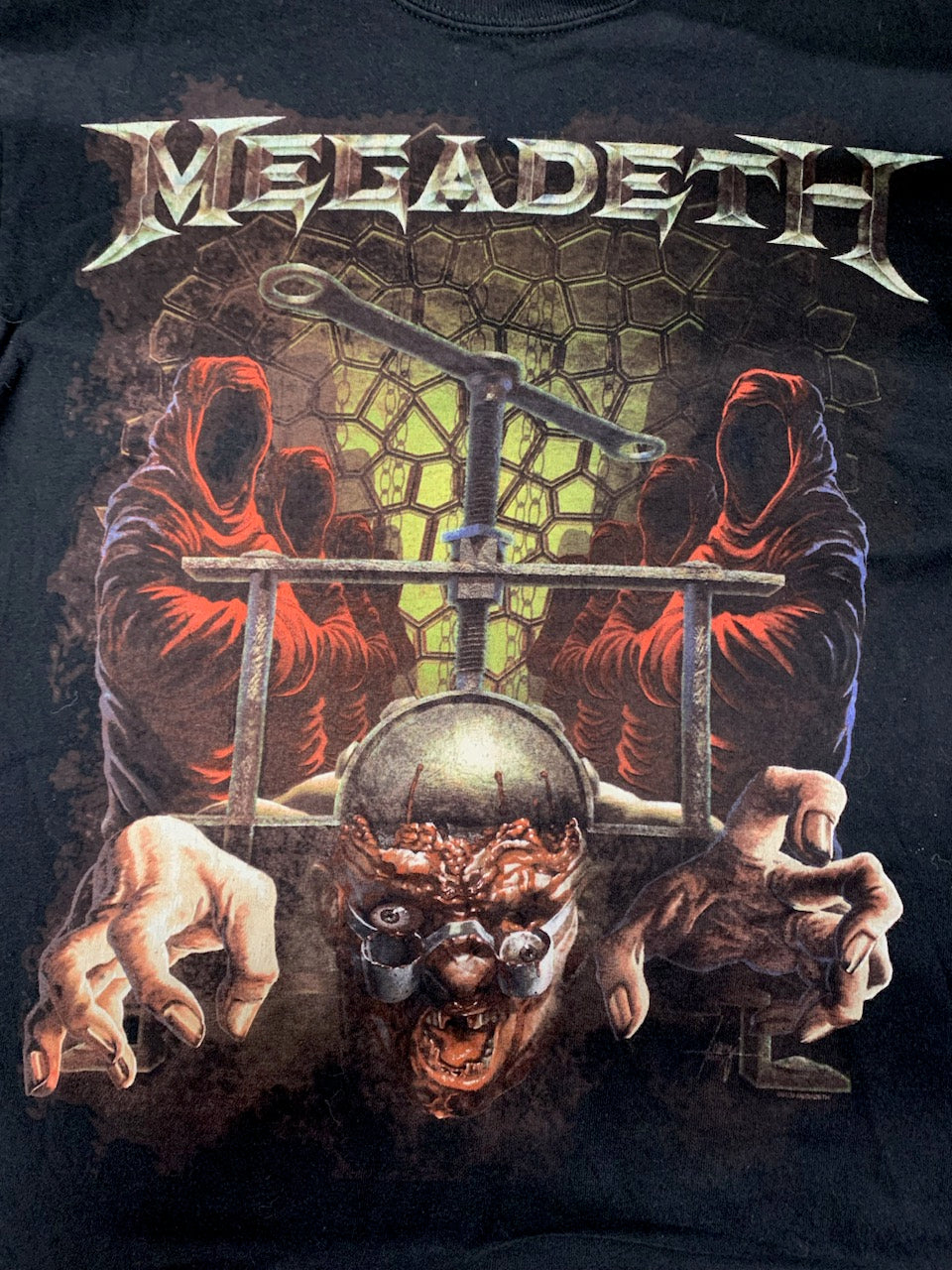 Megadeth Headcrusher T-Shirt, Black, M