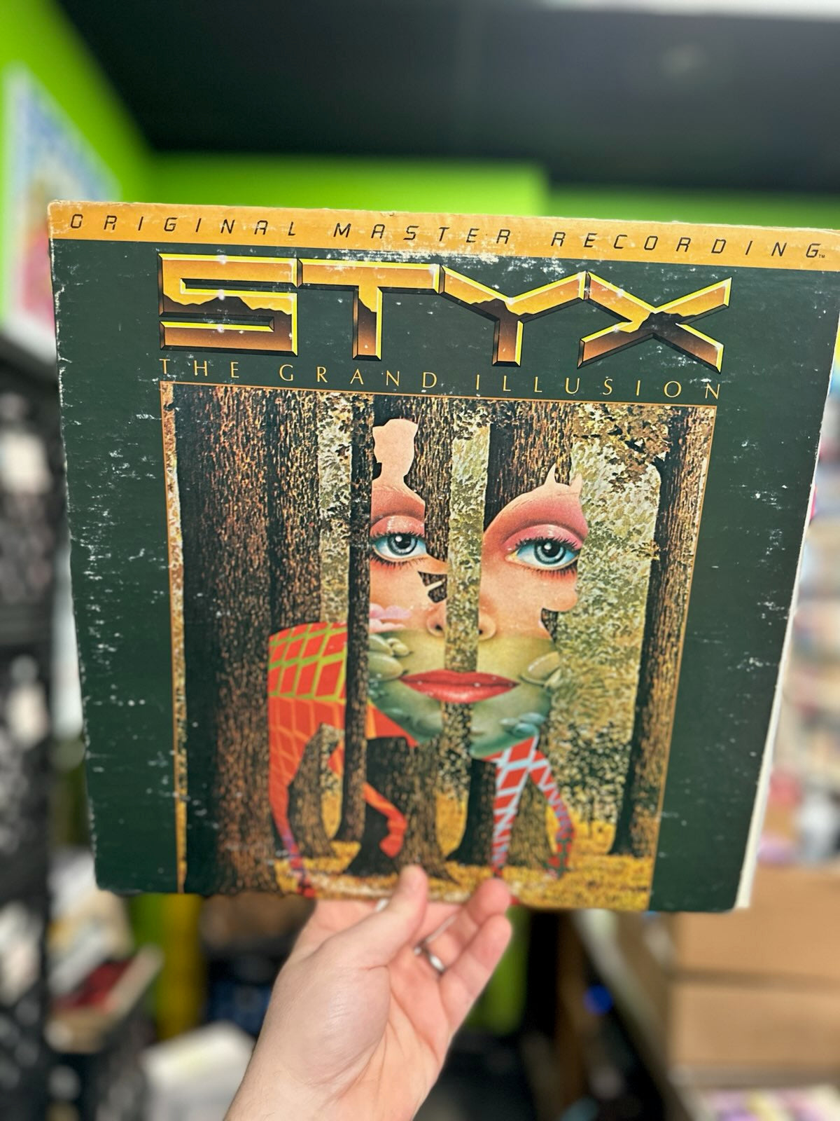 Styx- The Grand Illusion (MoFi)(Some Wear To Sleeve, See Photos)