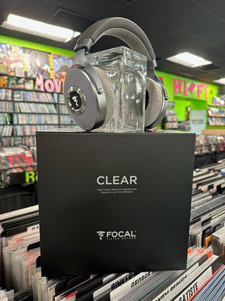Focal Clear Headphones in Silver (Complete In Original Box)