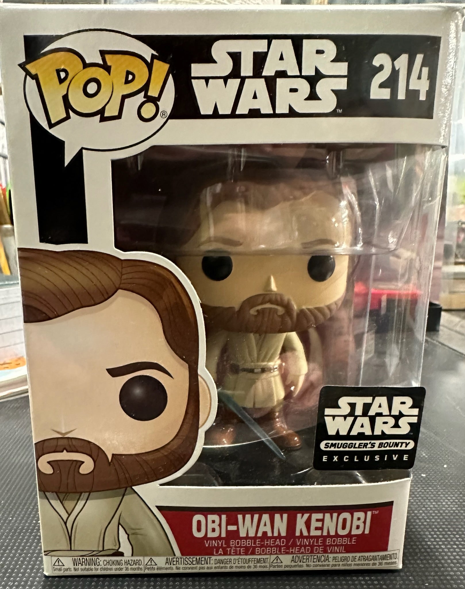 Funko POP Star Wars Obi-Wan Kenobi (Smuggler's Bounty Exc.)