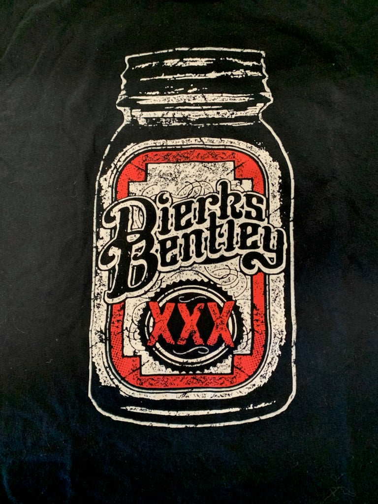 Dierks Bentley XXX Moonshine Shirt, Black, M
