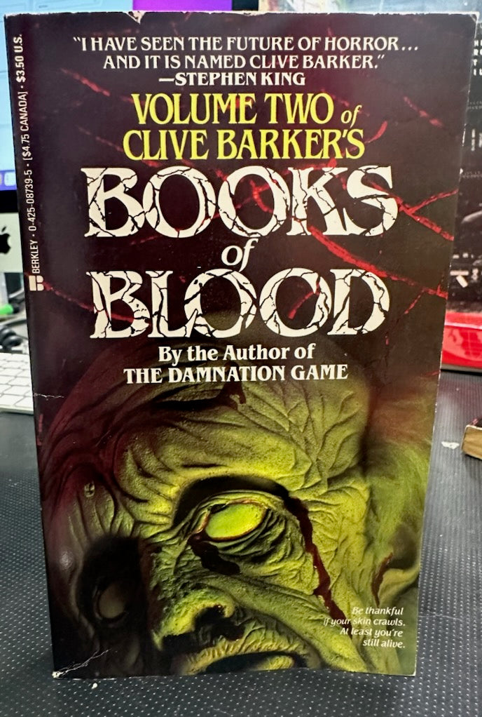 Clive Barker- Books Of Blood: Volume Two (PB)