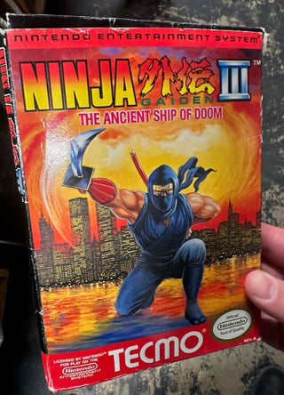 Ninja Gaiden III: Ancient Ship of Doom (In Box with Manual and inserts, some box damage *SEE PICS**)