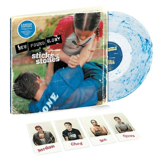 New Found Glory- Sticks And Stones (Blue/ Clear Swirl)(Sealed)