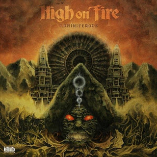 High On Fire- Luminiferous (Grey And Black Starburst)