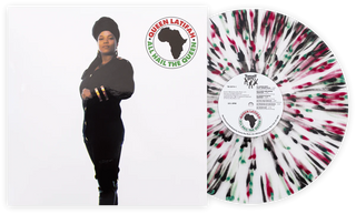 Queen Latifah- All Hail The Queen (VMP Reissue w/Obi & Insert)(Cloudy Clear W/ Red & Green Splatter)