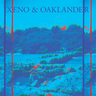 Xeno & Oaklander- Via Negativa (In The Doorway Of Light)(Blue W/ Red Splatter)