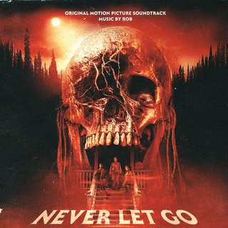 Never Let Go Soundtrack (Red & Black Swirl w/ Green & Yellow Splatter)