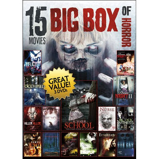 Big Box Of Horror, Vol 2 (3xDVD = 15 Movies)