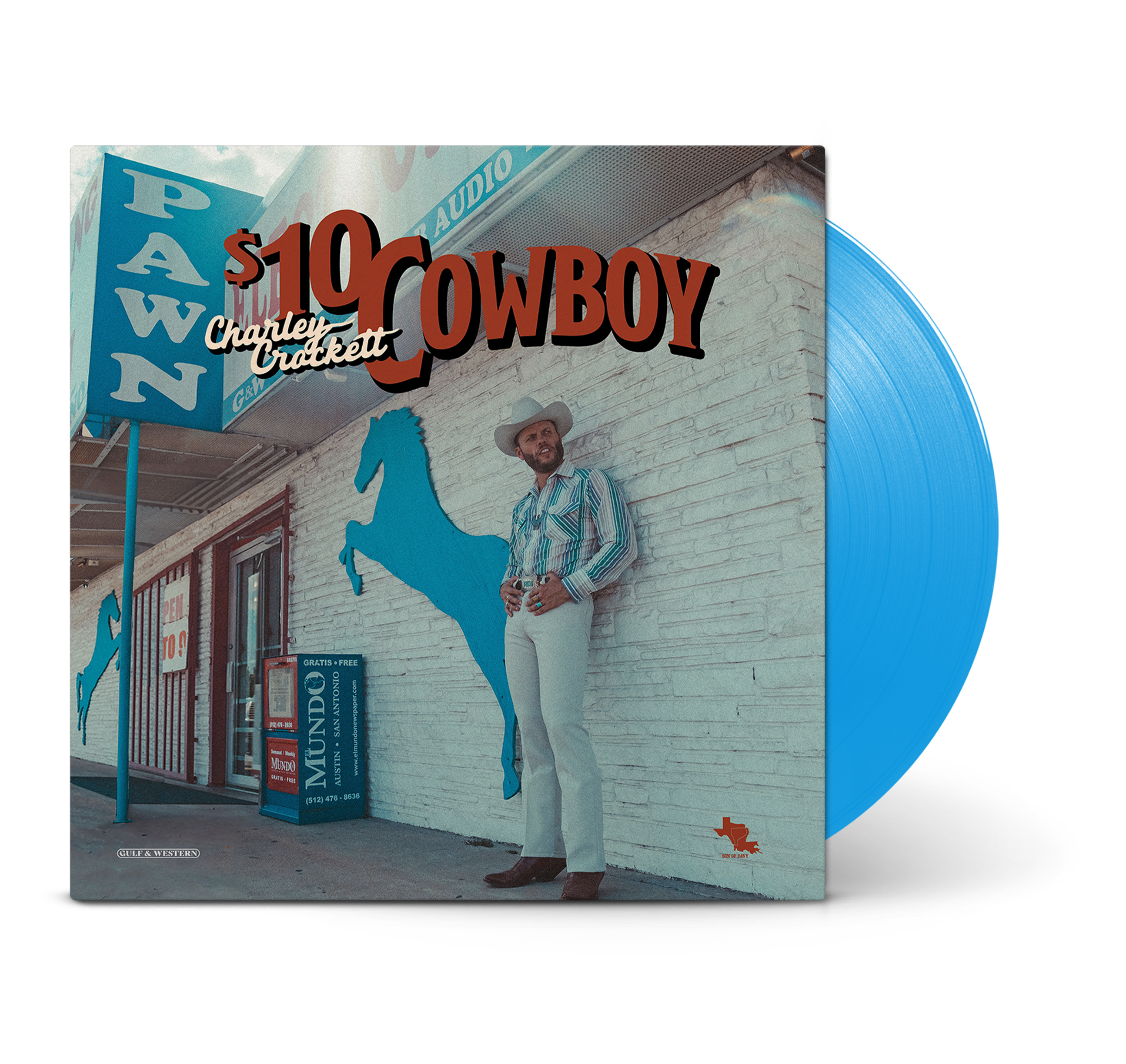 Charley Crockett- $10 Cowboy (Indie Exclusive) (DAMAGED)