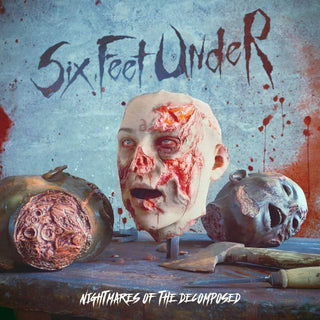 Six Feet Under- Nightmares Of The Decomposed (Bloody Pale Skin Marble)