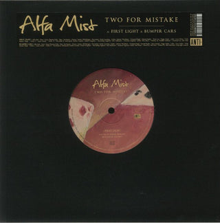 Alfa Mist- Two For Mistake (10")(Red Bullet)(Sealed)