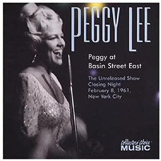 Peggy Lee- Peggy At Basin Street East