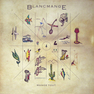 Blancmange- Mange Tout (Promo Stamp)