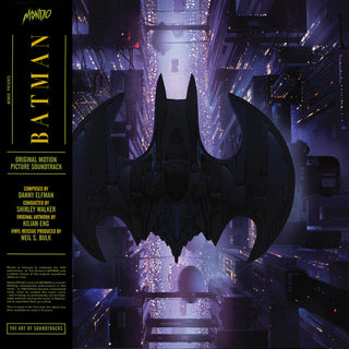 Batman (1989) Soundtrack (Purple/ Black Split)(Superficial Marks On Side 2)