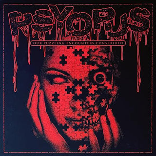 Psyopus- Our Puzzling Encounters Considered (Clear W/ White, Red, & Black Splatter)(W/ Bonus Alt Cover Sleeve)