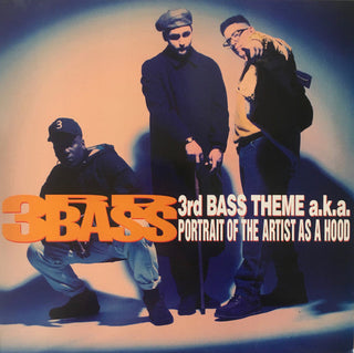 3rd Bass- 3rd Bass Theme AKA Portent Of The Artist As A Hood (12")(Hole Punch)