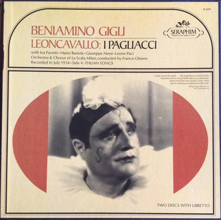 Leoncavello- I Pagliacci (Beniamino Gigli, Tenor) (Box Damage)