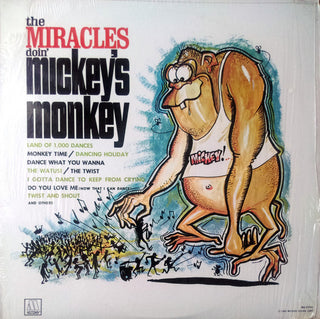 The Miracles- Doin' Mickey's Monkey (1981 Reissue)(Saw Cut)