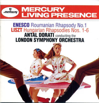 Enesco/Liszt- Roumanian Rhapsody No. 1/Hungarian Rhapsodies Nos. 1-6 (Antal Dorati, Conductor)