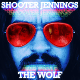 Shooter Jennings- The Wolf (Red Translucent)(Small Top Seam Split)(Sealed)