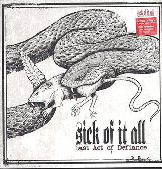 Sick Of It All- Last Act Of Defiance (W/ CD)(Sealed)