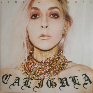 Lingua Ignota- Caligula (Gold/ Clear/ Pink Three Color Stripe)(Stained Sleeve, See Photos)