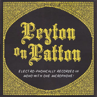 Reverend Peyton's Big Damn Band- Peyton On Patton (2011 Press w/ 10" 78 RPM Record)(Surface Rashing/ Paper Marks)