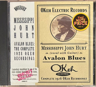 Mississippi John Hurt- Avalon Blues: The Complete 1928 Okeh Recordings