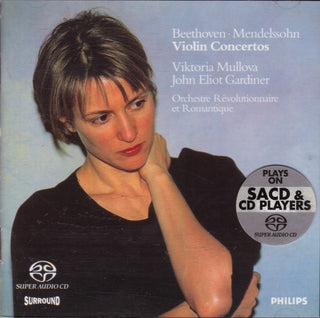 Beethoven/Mendelssohn- Violin Concertos (Viktoria Mullova, Conductor)(SACD)