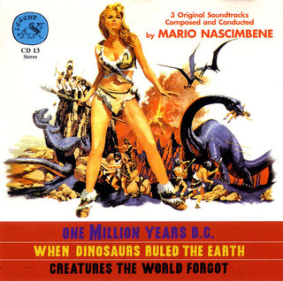 One Million Years BC/When Dinosaurs Ruled The Earth, Creatures The World Forgot Soundtracks