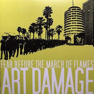 Fear Before The March Of Flames- Art Damage (Clear W/ Yellow, White, & Black Splatter)(Sealed)