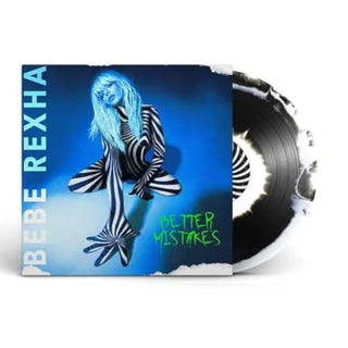 Bebe Rexha- Better Mistakes (Black, White, & Silver Swirl Vinyl w/ Hype Sticker On Sleeve) (Used Vinyl)