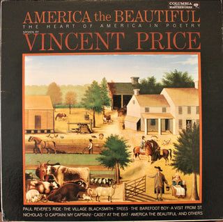 Vincent Price- America The Beautiful: The Heart Of America In Poetry (Sealed Inner Sleeve)