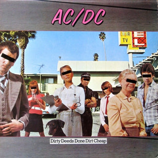 AC/DC- Dirty Deeds Done Dirt Cheap (Saw Cut, Slight Corner Crease)(Sealed)