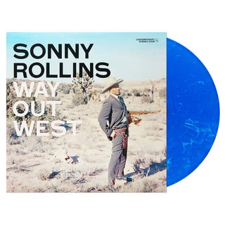 Sonny Rollins- Way Out West (Blue & White Swirl)(Newbury Comics Exclusive)(Sealed)