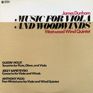 James Dunham- Music For Viola And Woodwinds