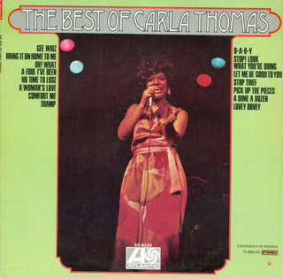 Carla Thomas- The Best Of Carla Thomas (69 Mono Promo)(Some Rashing To Disc)