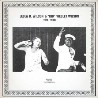 Leola B Wilson & "Kid" Wesley Wilson- 1928-1933 (Austrian Press)