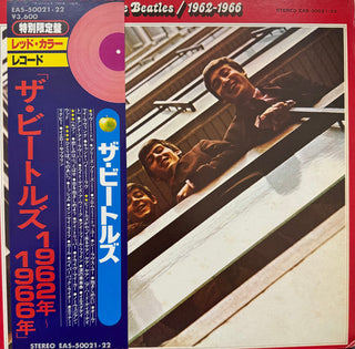 The Beatles- 1962-1966 (1978 Japanese Red Vinyl Press w/ OBI & Insert)